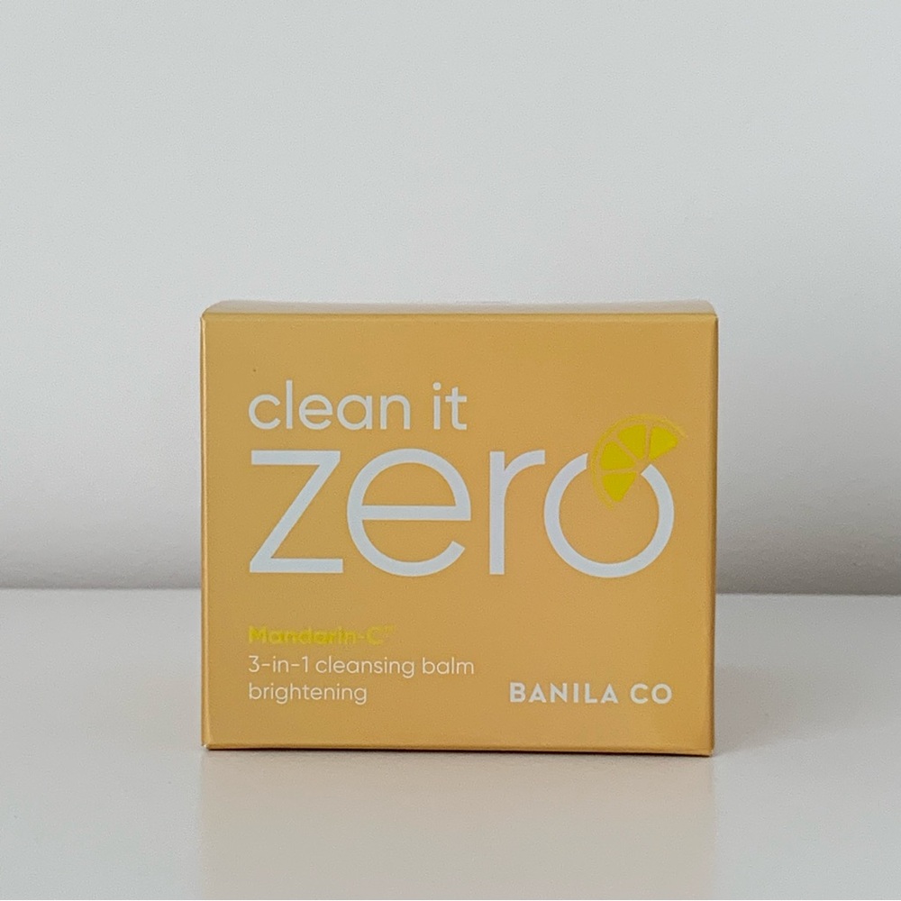 Banila Co Clean It Zero Brightening Cleansing Balm Mandarin C